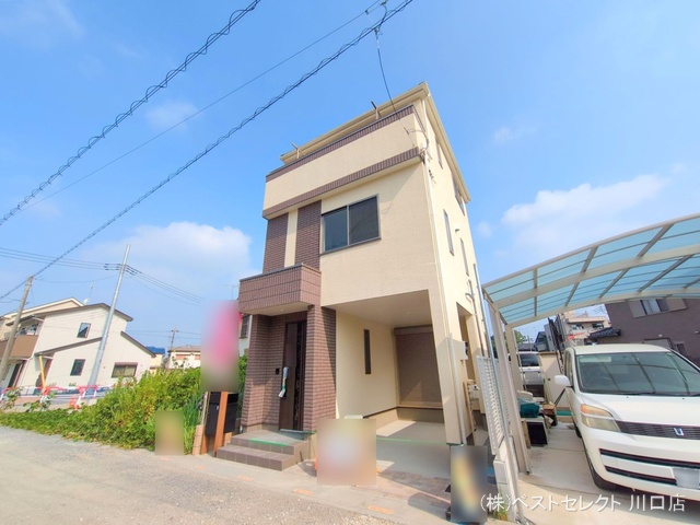 埼玉県川口市大字里の新築戸建て完成写真 2025年7月7日撮影