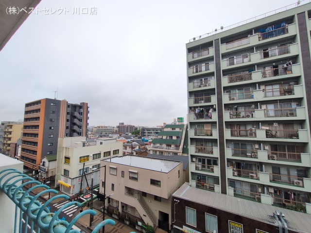 埼玉県蕨市中央1丁目のマンション『わらびリーフハイツ』バルコニー写真 2025年6月9日撮影