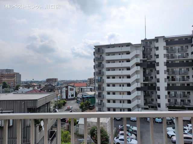 埼玉県川口市元郷1丁目のマンション『ユーアイコーポ川口』バルコニー写真 2025年9月8日撮影