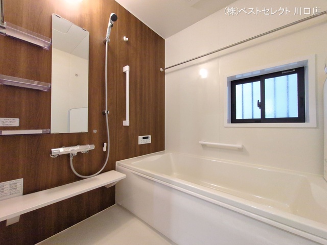 埼玉県川口市芝宮根町の新築戸建てお風呂写真 2025年9月21日撮影