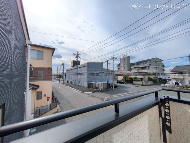 埼玉県川口市芝宮根町の新築戸建てバルコニー写真 2025年9月21日撮影