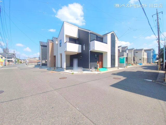 埼玉県川口市芝宮根町の新築戸建て完成写真 2025年8月24日撮影