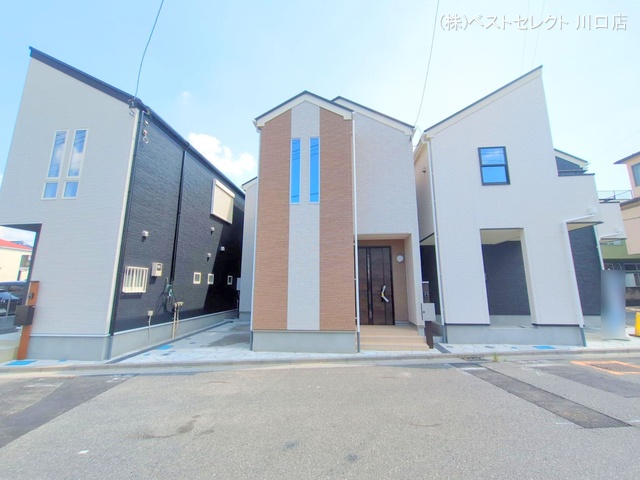 埼玉県川口市芝宮根町の新築戸建て完成写真 2025年8月24日撮影