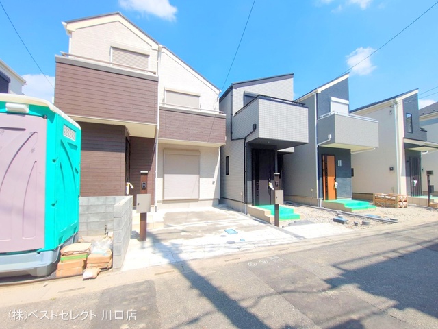 埼玉県川口市芝宮根町の新築戸建て完成写真 2025年8月24日撮影
