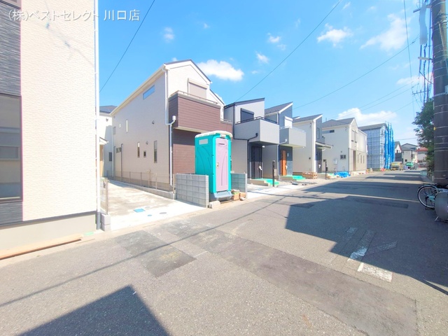 埼玉県川口市芝宮根町の新築戸建て完成写真 2025年8月24日撮影