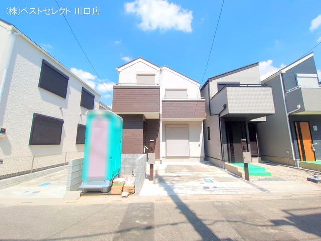 埼玉県川口市芝宮根町の新築戸建て完成写真 2025年8月24日撮影