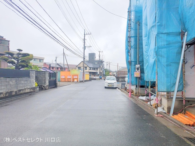 埼玉県川口市芝宮根町の新築戸建て上棟写真 2025年5月29日撮影