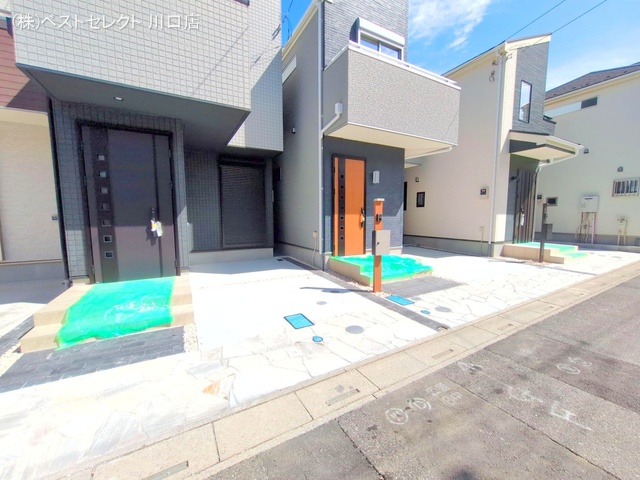 埼玉県川口市芝宮根町の新築戸建て完成写真 2025年10月1日撮影