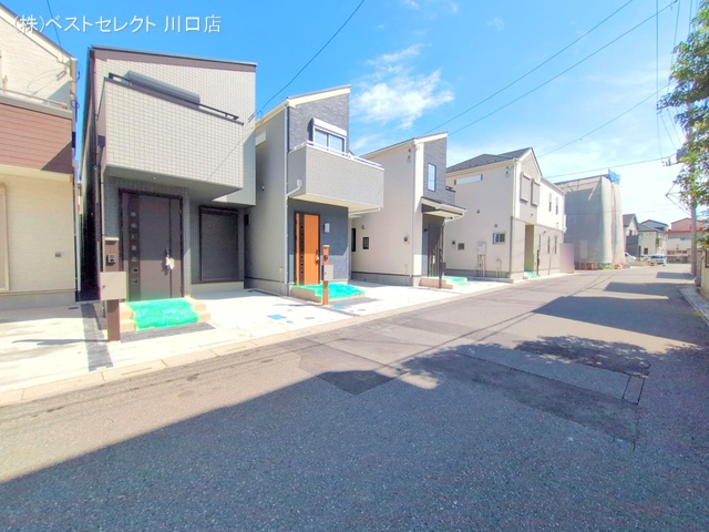 埼玉県川口市芝宮根町の新築戸建て完成写真 2025年10月1日撮影
