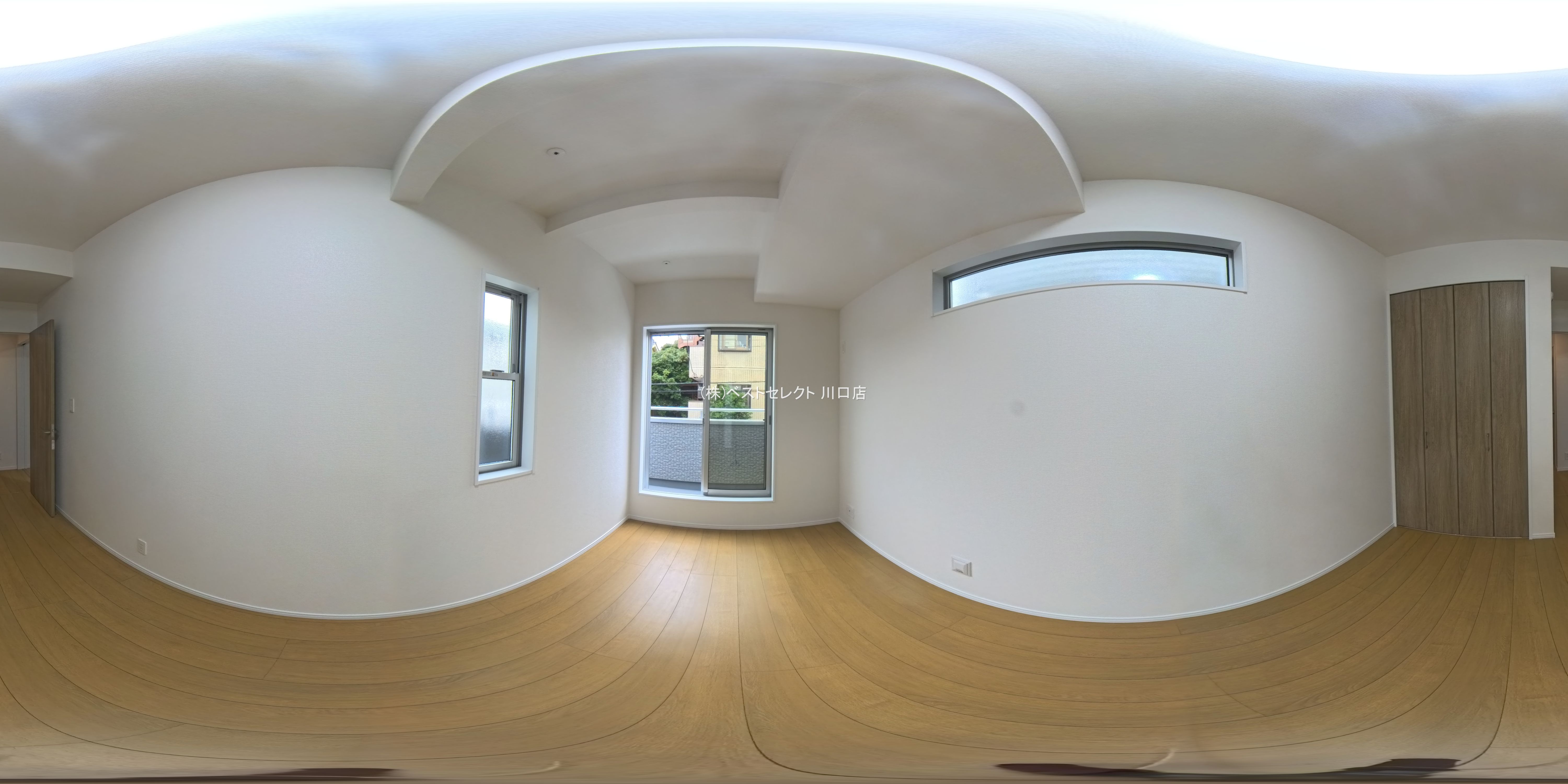 埼玉県川口市芝宮根町の新築戸建てパノラマ（居室メイン）写真 2025年10月15日撮影