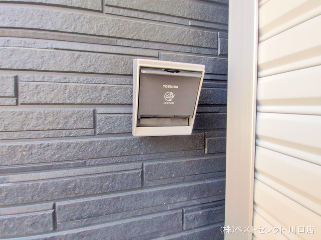 埼玉県川口市芝宮根町の新築戸建て外構写真 2025年7月28日撮影