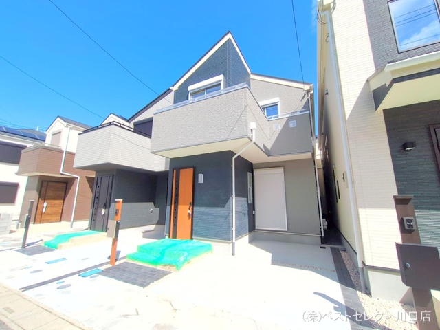 埼玉県川口市芝宮根町の新築戸建て完成写真 2025年10月1日撮影