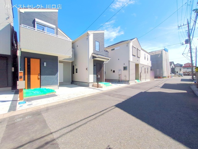 埼玉県川口市芝宮根町の新築戸建て完成写真 2025年10月1日撮影