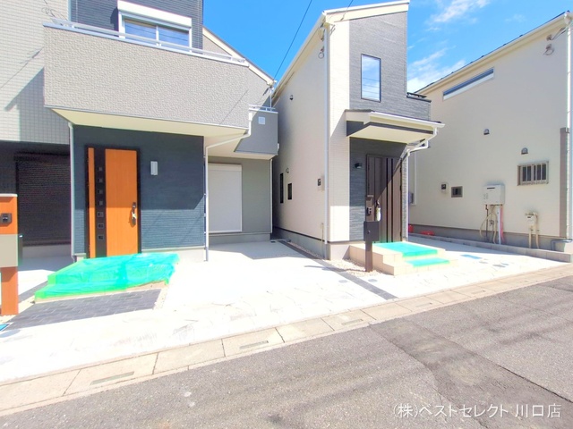 埼玉県川口市芝宮根町の新築戸建て完成写真 2025年10月1日撮影