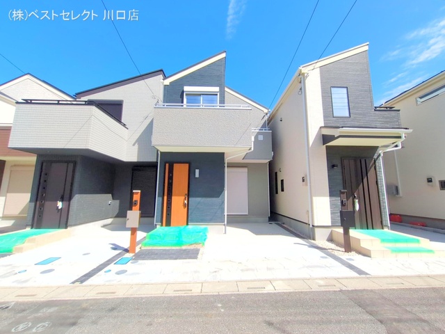 埼玉県川口市芝宮根町の新築戸建て完成写真 2025年10月1日撮影