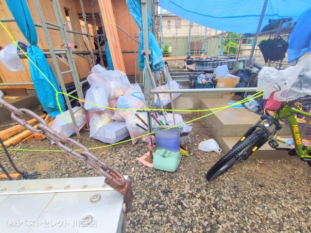 埼玉県川口市芝宮根町の新築戸建て基礎写真 2025年5月29日撮影