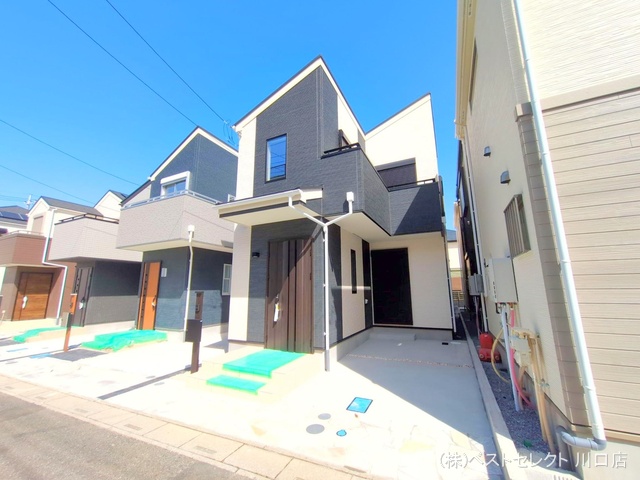 埼玉県川口市芝宮根町の新築戸建て完成写真 2025年10月1日撮影