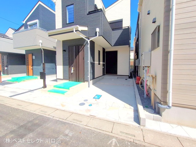 埼玉県川口市芝宮根町の新築戸建て完成写真 2025年10月1日撮影