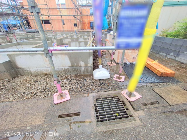 埼玉県川口市芝宮根町の新築戸建て基礎写真 2025年5月29日撮影