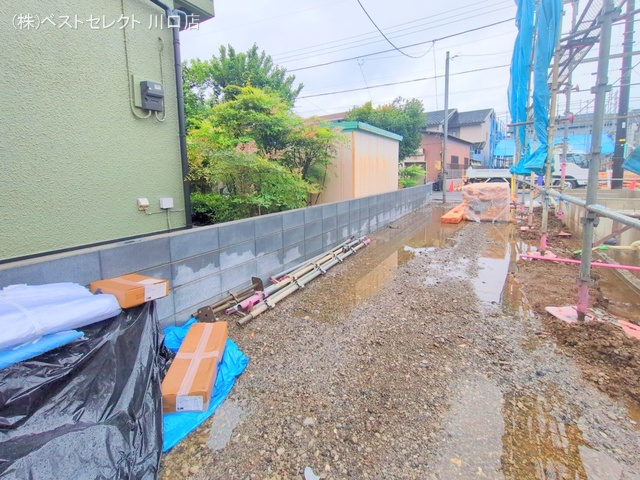 埼玉県川口市芝宮根町の新築戸建て基礎写真 2025年5月29日撮影