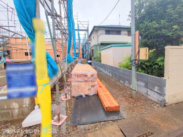 埼玉県川口市芝宮根町の新築戸建て基礎写真 2025年5月29日撮影