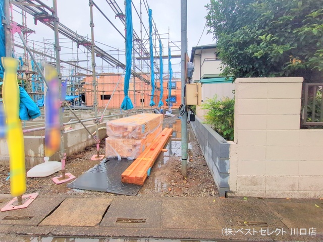 埼玉県川口市芝宮根町の新築戸建て基礎写真 2025年5月29日撮影