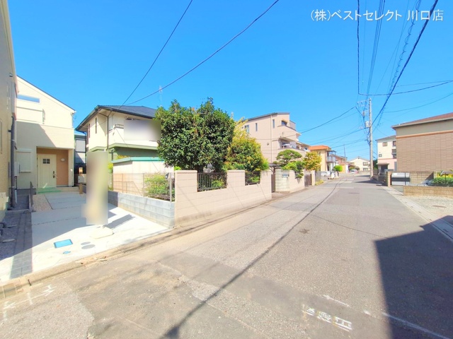 埼玉県川口市芝宮根町の新築戸建て完成写真 2025年10月1日撮影