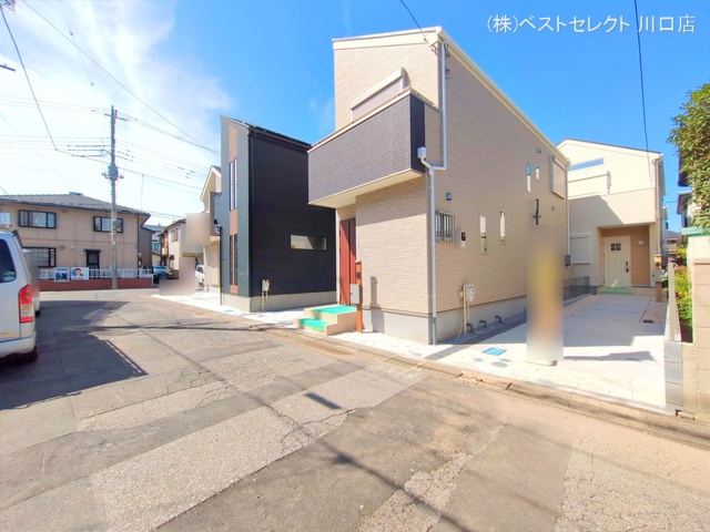 埼玉県川口市芝宮根町の新築戸建て完成写真 2025年10月1日撮影