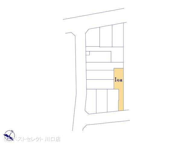 埼玉県川口市芝宮根町の新築戸建て全体区画図 ※図面と異なる場合は現況を優先