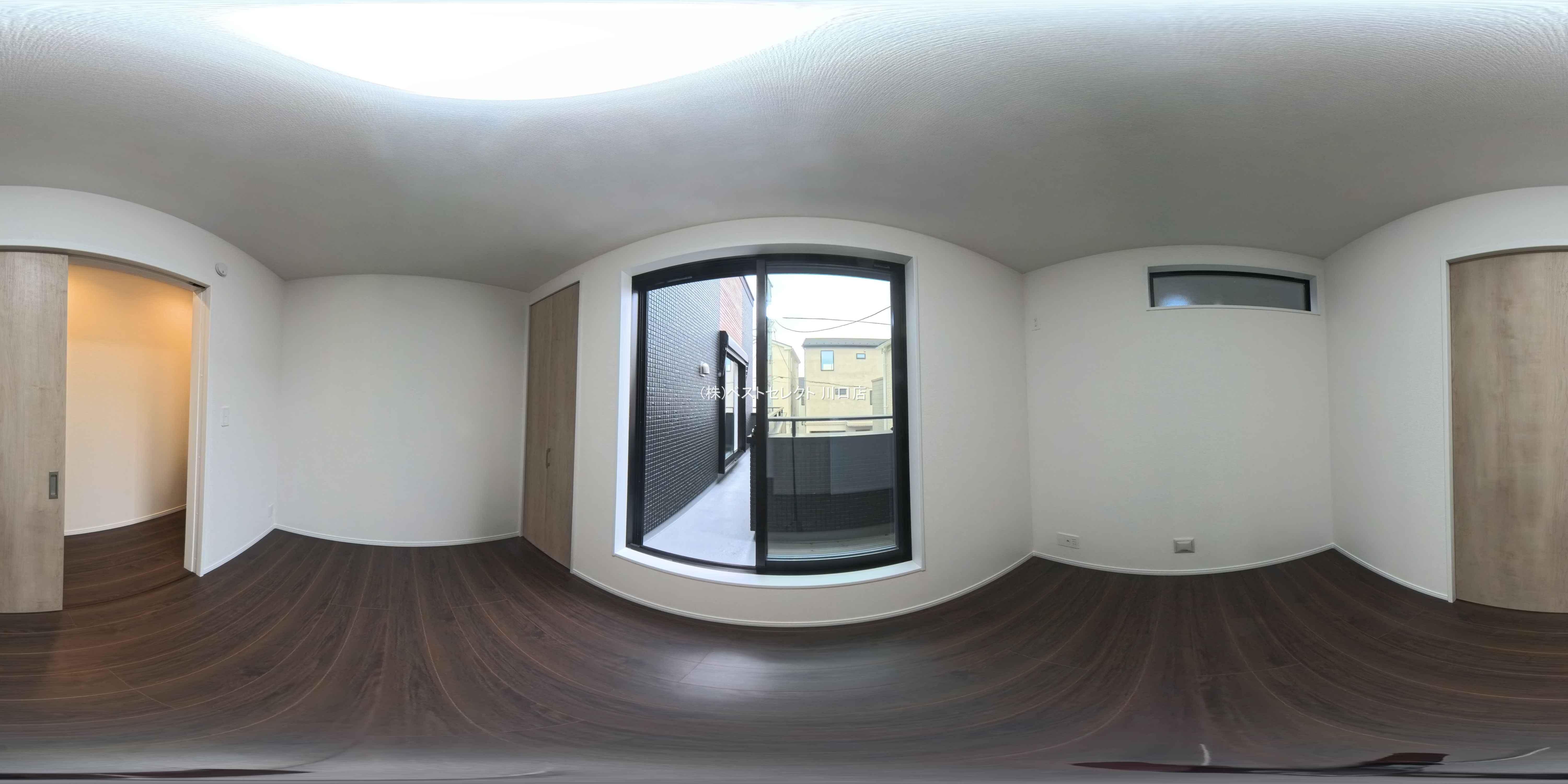 埼玉県川口市芝宮根町の新築戸建てパノラマ（居室サブ）写真 2025年10月15日撮影