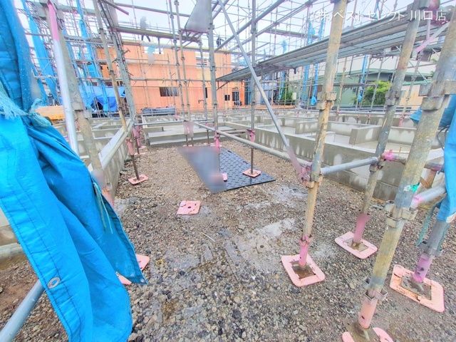 埼玉県川口市芝宮根町の新築戸建て基礎写真 2025年5月29日撮影