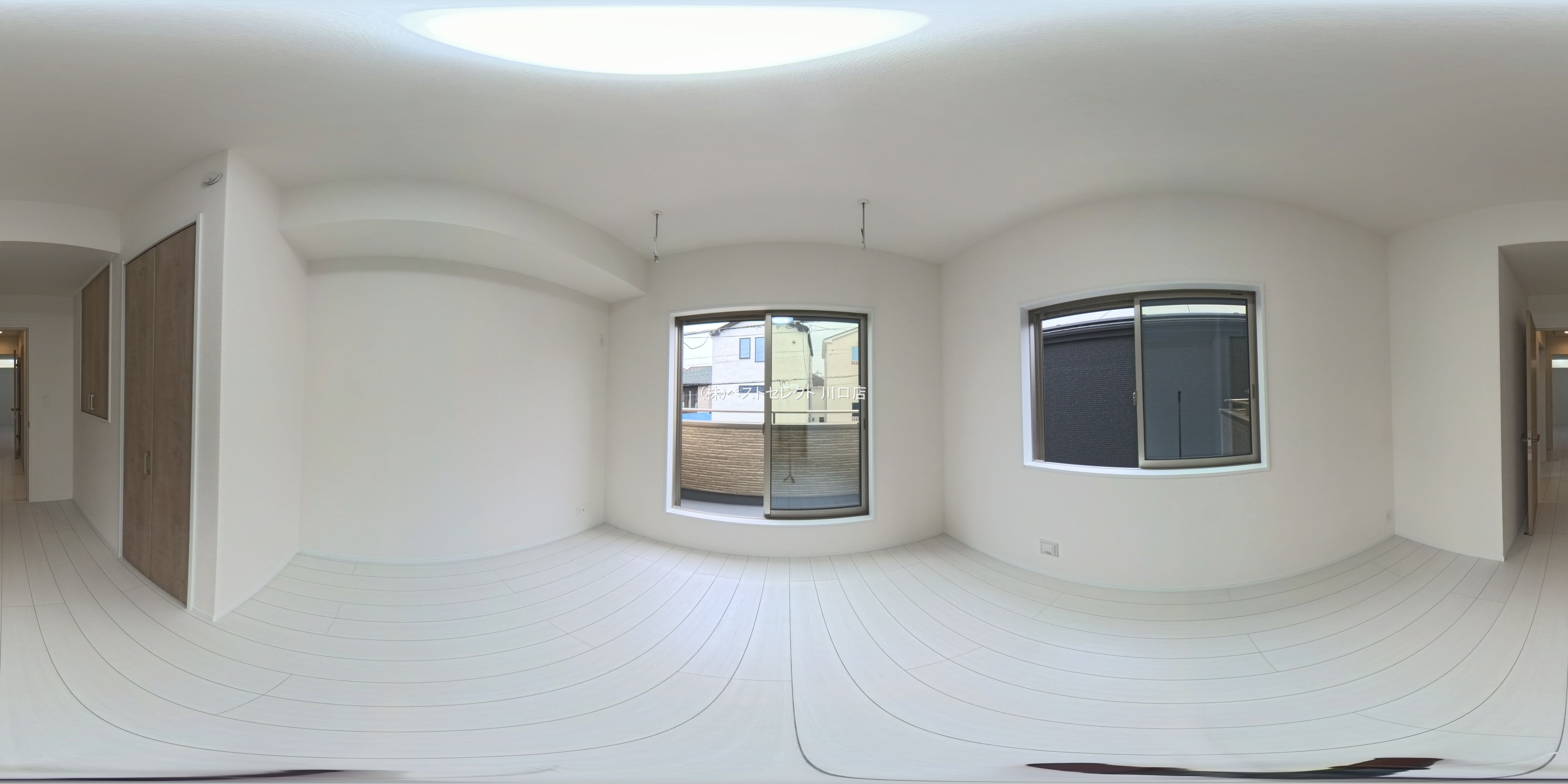 埼玉県川口市芝宮根町の新築戸建てパノラマ（居室メイン）写真 2025年10月15日撮影