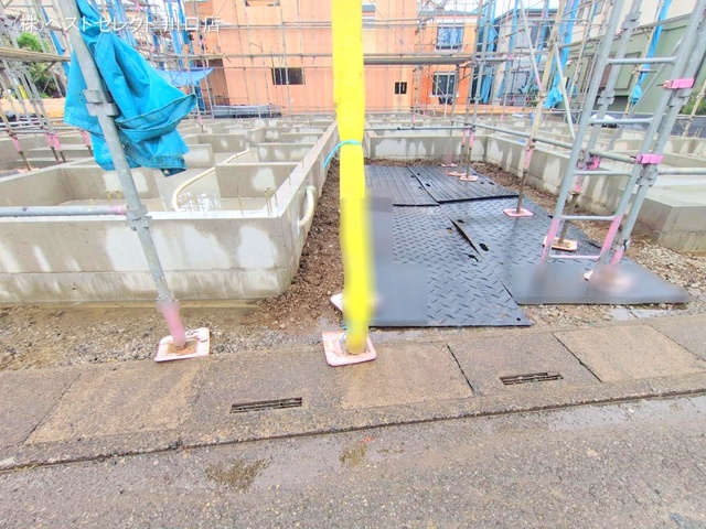 埼玉県川口市芝宮根町の新築戸建て基礎写真 2025年5月29日撮影