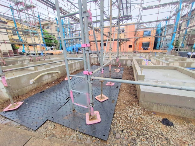 埼玉県川口市芝宮根町の新築戸建て基礎写真 2025年5月29日撮影