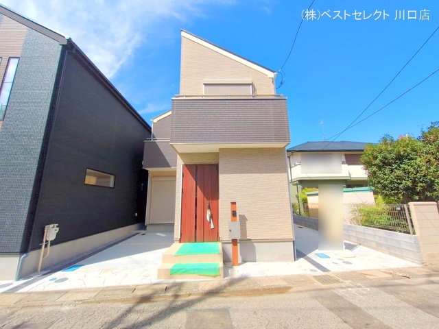 埼玉県川口市芝宮根町の新築戸建て完成写真 2025年10月1日撮影