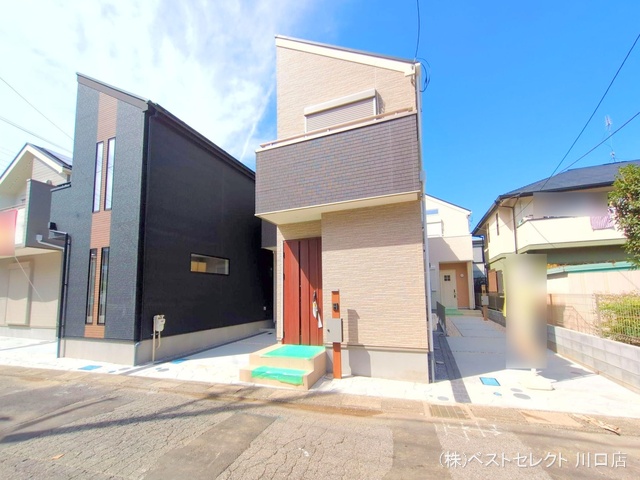 埼玉県川口市芝宮根町の新築戸建て完成写真 2025年10月1日撮影