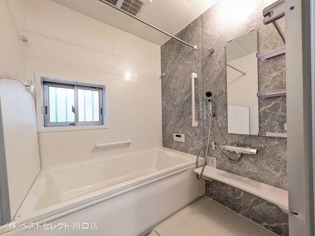 埼玉県川口市芝中田2丁目の新築戸建てお風呂写真 2025年12月24日撮影