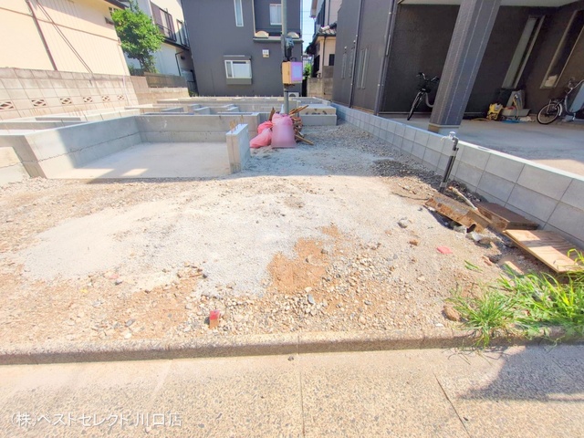 埼玉県川口市芝中田2丁目の新築戸建て基礎写真 2025年6月29日撮影