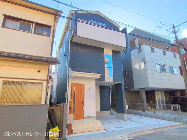 埼玉県川口市芝中田２丁目の新築戸建て完成写真 2025年12月10日撮影