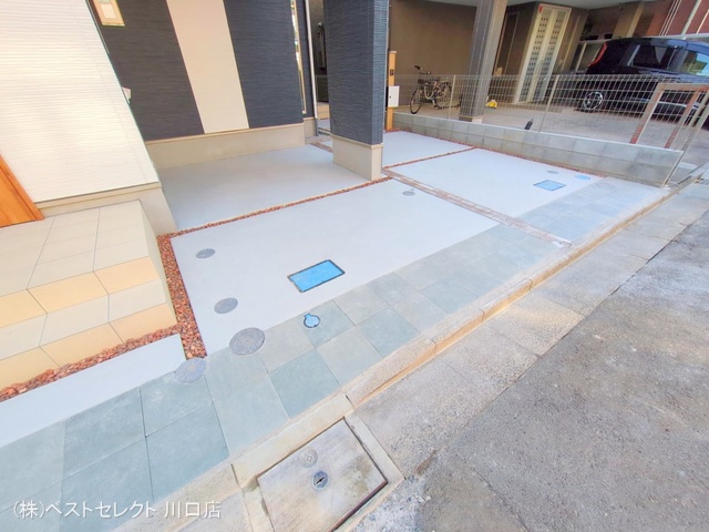 埼玉県川口市芝中田2丁目の新築戸建て完成写真 2025年12月10日撮影