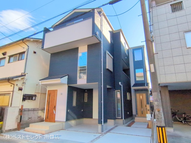 埼玉県川口市芝中田2丁目の新築戸建て完成写真 2025年12月10日撮影