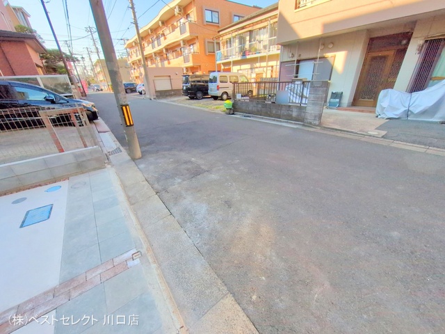 埼玉県川口市芝中田2丁目の新築戸建て完成写真 2025年12月10日撮影