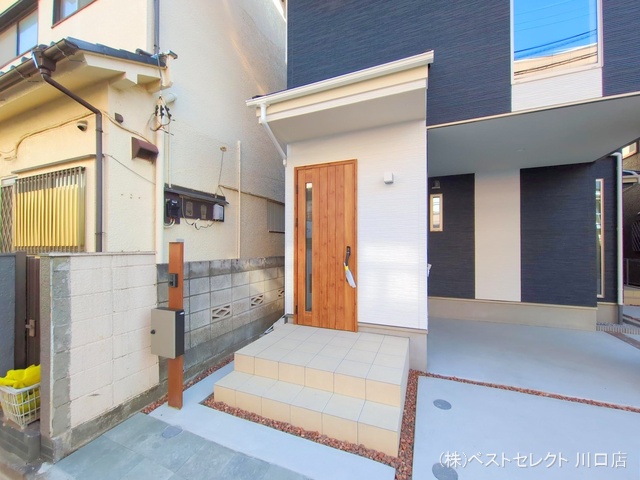 埼玉県川口市芝中田2丁目の新築戸建て完成写真 2025年12月10日撮影