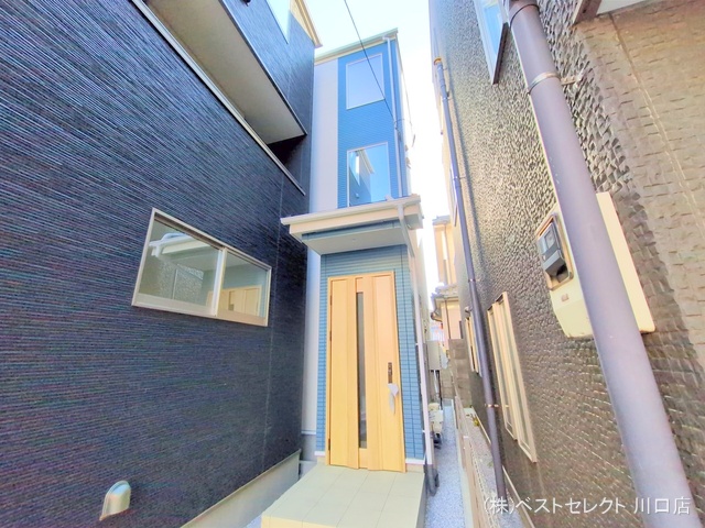 埼玉県川口市芝中田２丁目の新築戸建て完成写真 2025年12月10日撮影