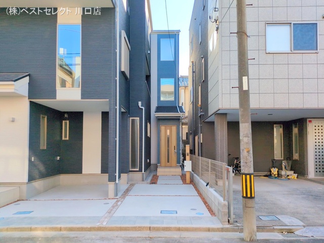 埼玉県川口市芝中田２丁目の新築戸建て完成写真 2025年12月10日撮影