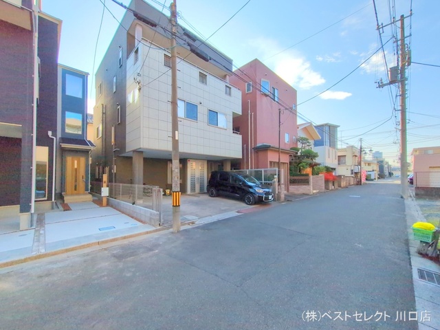 埼玉県川口市芝中田２丁目の新築戸建て完成写真 2025年12月10日撮影