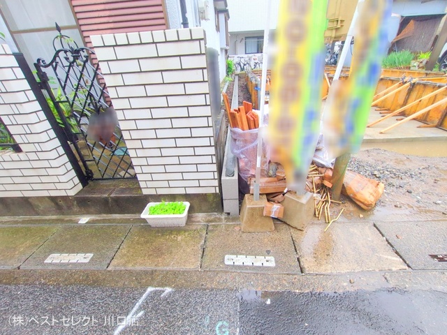埼玉県川口市三ツ和3丁目の新築戸建て基礎写真 2025年6月2日撮影