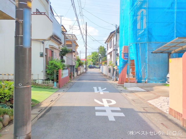 埼玉県川口市三ツ和3丁目の新築戸建て上棟写真 2025年6月30日撮影