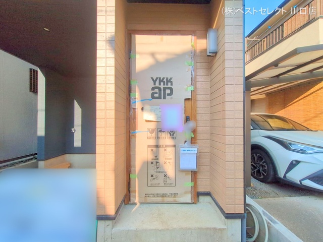 埼玉県川口市三ツ和3丁目の新築戸建て外構写真 2025年8月26日撮影