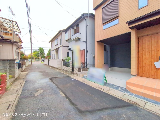 埼玉県川口市三ツ和3丁目の新築戸建て完成写真 2025年10月2日撮影